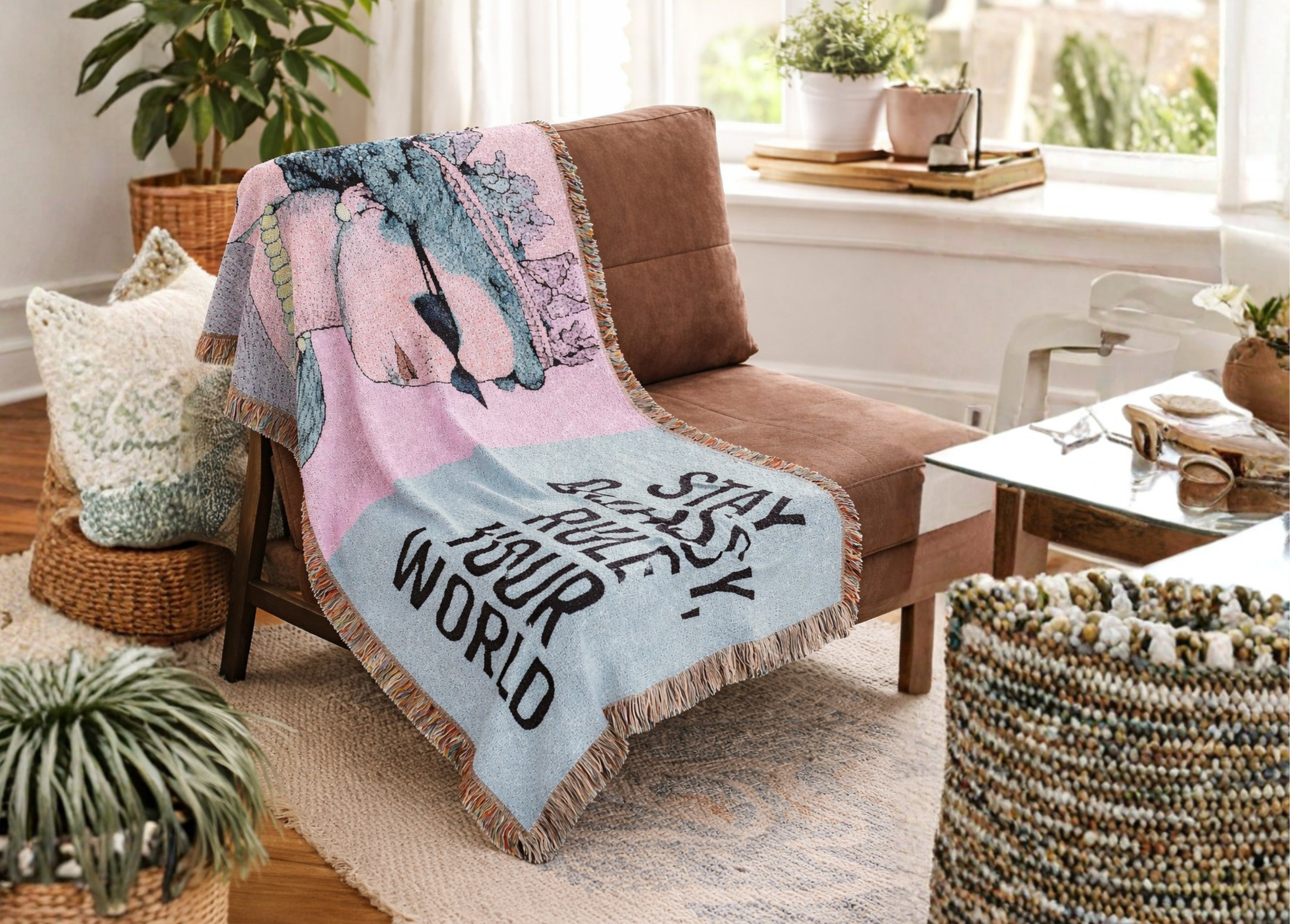 Royal Elegance Throw Blanket